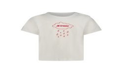 K-WAY T-SHIRT MANICHE CORTE BAMBINO BIANCO