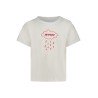 K-WAY T-SHIRT MANICHE CORTE BAMBINO BIANCO