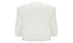 GUESS JEANS CAMICIA MANICHE LUNGHE DONNA BIANCO