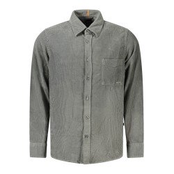 HUGO BOSS CAMICIA MANICHE LUNGHE UOMO VERDE