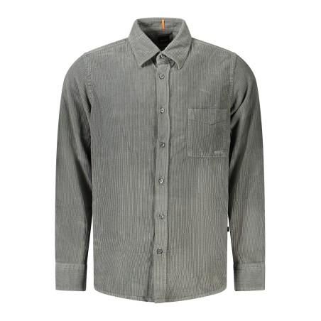 HUGO BOSS CAMICIA MANICHE LUNGHE UOMO VERDE