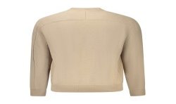 HUGO BOSS FELPA SENZA ZIP UOMO BEIGE