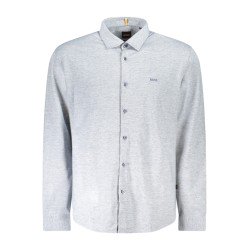 HUGO BOSS CAMICIA MANICHE LUNGHE UOMO BLU