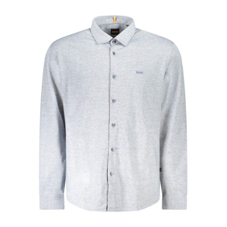 HUGO BOSS CAMICIA MANICHE LUNGHE UOMO BLU