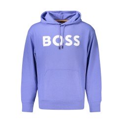 HUGO BOSS FELPA SENZA ZIP UOMO BLU