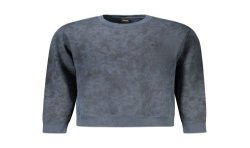 HUGO BOSS FELPA SENZA ZIP UOMO BLU