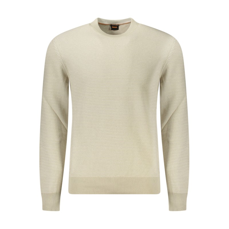 HUGO BOSS MAGLIA UOMO BEIGE HUGO BOSS MAGLIA UOMO BEIGE