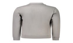 HUGO BOSS FELPA CON ZIP UOMO GRIGIO
