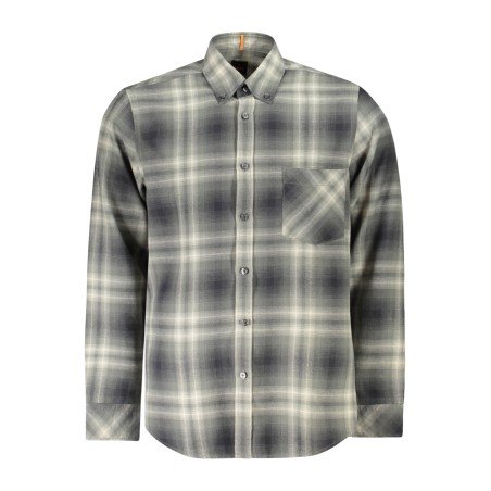 HUGO BOSS CAMICIA MANICHE LUNGHE UOMO VERDE