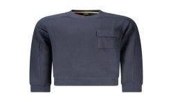 HUGO BOSS FELPA SENZA ZIP UOMO BLU