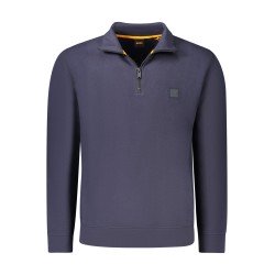 HUGO BOSS FELPA CON ZIP UOMO BLU