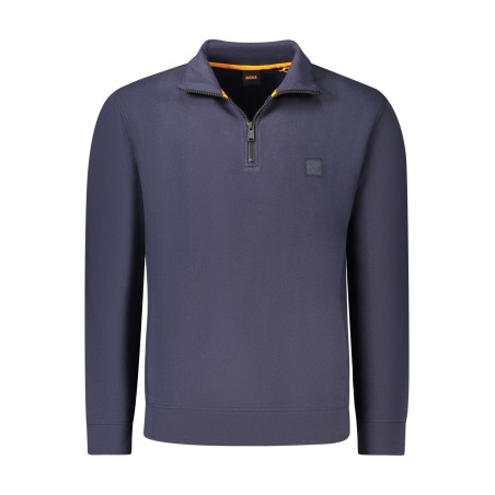 HUGO BOSS FELPA CON ZIP UOMO BLU