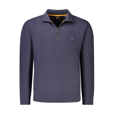 HUGO BOSS FELPA CON ZIP UOMO BLU