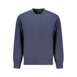 HUGO BOSS FELPA SENZA ZIP UOMO BLU