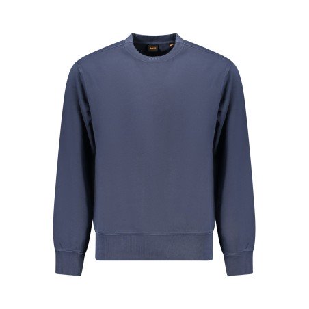 HUGO BOSS FELPA SENZA ZIP UOMO BLU