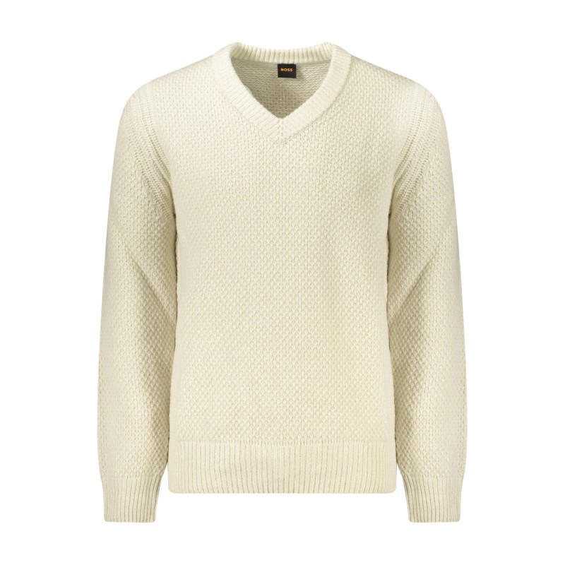 HUGO BOSS MAGLIONE UOMO BEIGE
