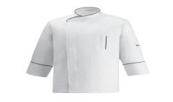 Giacca unisex Cesare - 100% Microfiber - White