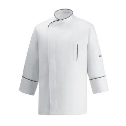 Giacca unisex Cesare - 100% Microfiber - White