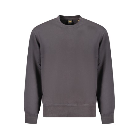 HUGO BOSS FELPA SENZA ZIP UOMO NERO