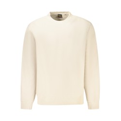 HUGO BOSS FELPA SENZA ZIP UOMO BEIGE