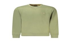 HUGO BOSS FELPA SENZA ZIP UOMO VERDE