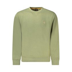 HUGO BOSS FELPA SENZA ZIP UOMO VERDE