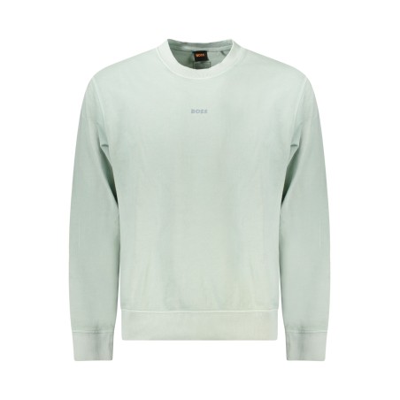 HUGO BOSS FELPA SENZA ZIP UOMO VERDE