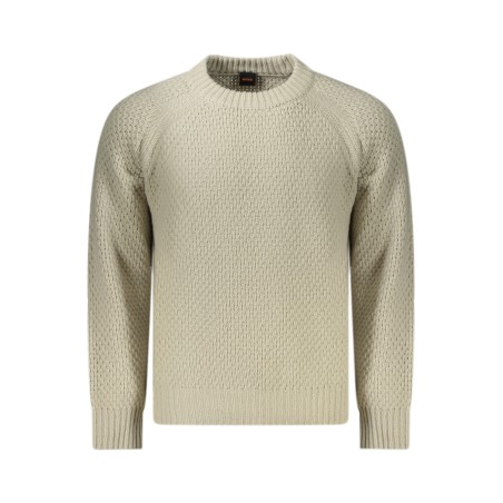 HUGO BOSS MAGLIONE UOMO BEIGE
