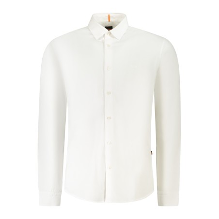 HUGO BOSS CAMICIA MANICHE LUNGHE UOMO BIANCO