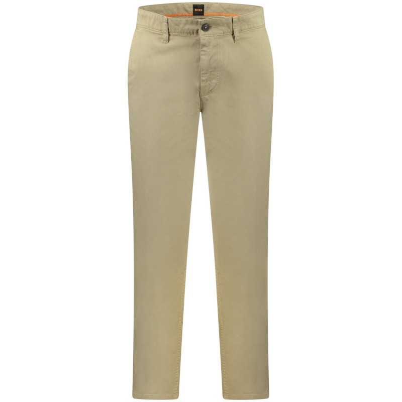 HUGO BOSS PANTALONE UOMO BEIGE