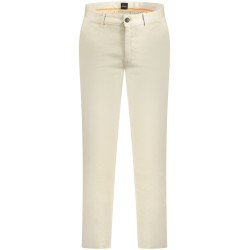 HUGO BOSS PANTALONE UOMO BEIGE
