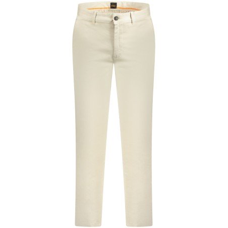 HUGO BOSS PANTALONE UOMO BEIGE