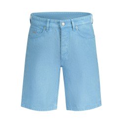 HUGO BOSS JEANS SHORT UOMO AZZURRO