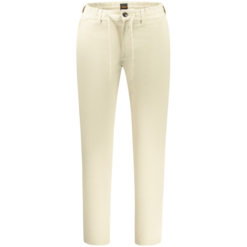 HUGO BOSS PANTALONE UOMO BEIGE