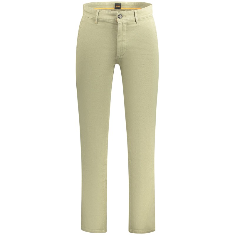 HUGO BOSS PANTALONE UOMO VERDE