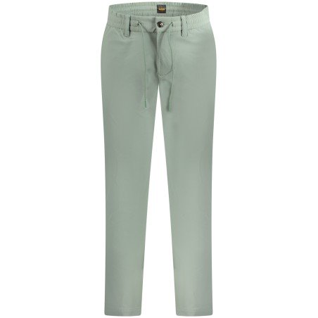 HUGO BOSS PANTALONE UOMO VERDE