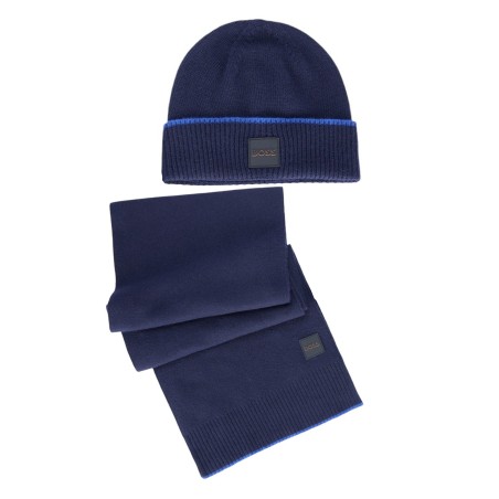 HUGO BOSS BERRETTO UOMO BLU