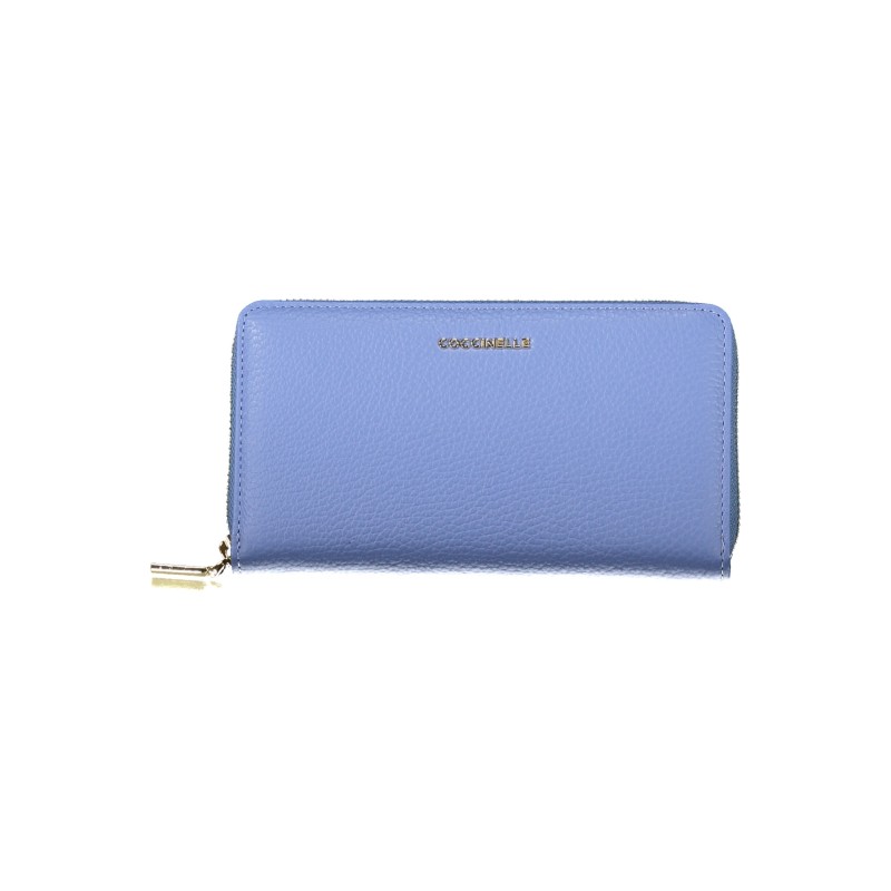 COCCINELLE PORTAFOGLIO DONNA AZZURRO COCCINELLE PORTAFOGLIO DONNA AZZURRO
