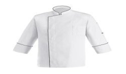 Giacca unisex Exclusive - 100% Egyptian Cotton 60/2 60/2 - White
