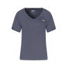 PEPE JEANS T-SHIRT MANICHE CORTE DONNA BLU