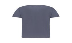 PEPE JEANS T-SHIRT MANICHE CORTE DONNA BLU