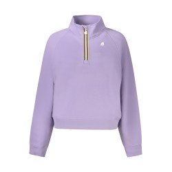 K-WAY FELPA SENZA ZIP DONNA VIOLA