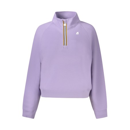 K-WAY FELPA SENZA ZIP DONNA VIOLA