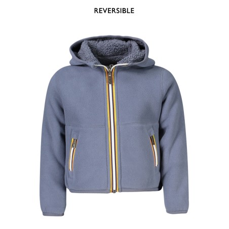 K-WAY GIACCA SPORTIVA BAMBINO BLU