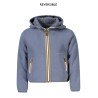 K-WAY GIACCA SPORTIVA BAMBINO BLU