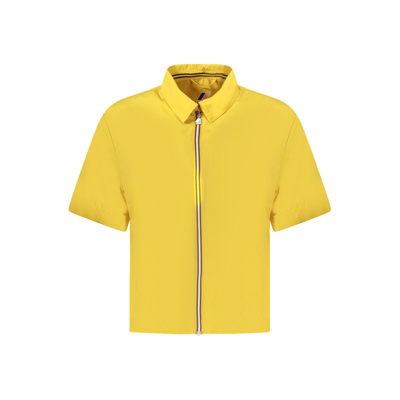 K-WAY CAMICIA MANICHE CORTE DONNA GIALLO K-WAY CAMICIA MANICHE CORTE DONNA GIALLO