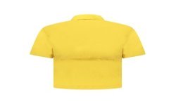 K-WAY CAMICIA MANICHE CORTE DONNA GIALLO