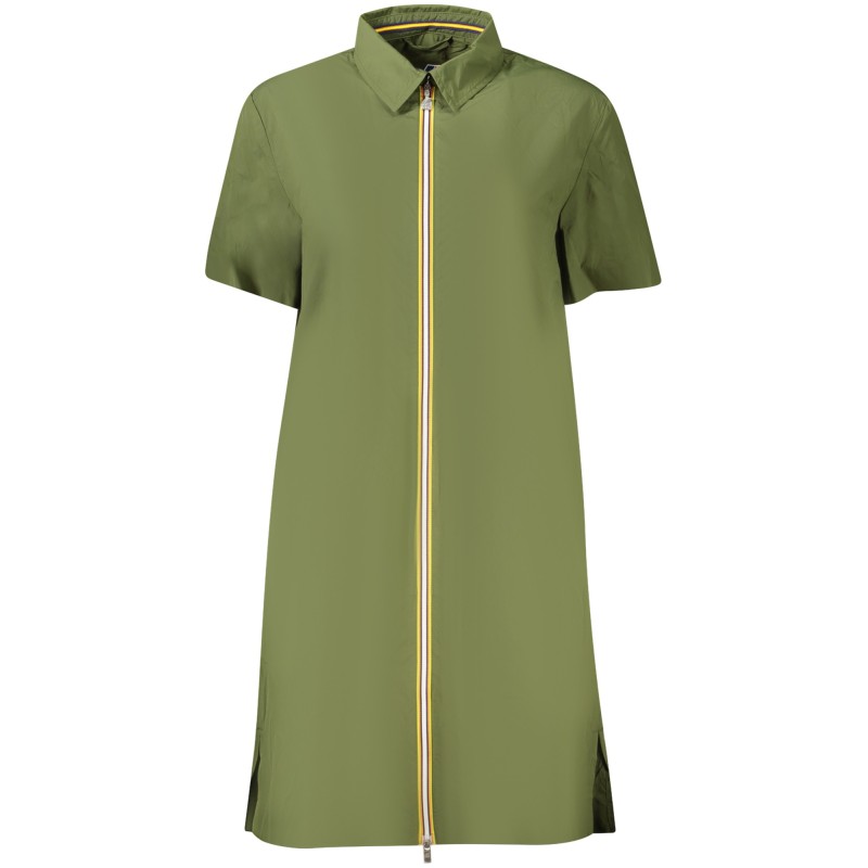 K-WAY ABITO CORTO DONNA VERDE K-WAY ABITO CORTO DONNA VERDE