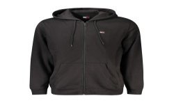 TOMMY HILFIGER FELPA CON ZIP UOMO NERO