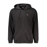 TOMMY HILFIGER FELPA CON ZIP UOMO NERO